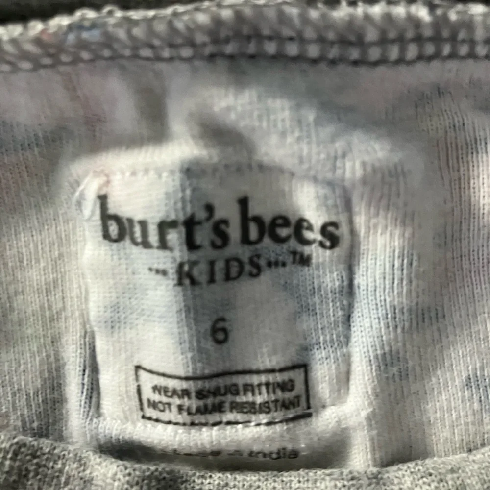 Burt's Bees Kids Patriotic Pajama Set size 6 - Picture 3 of 5